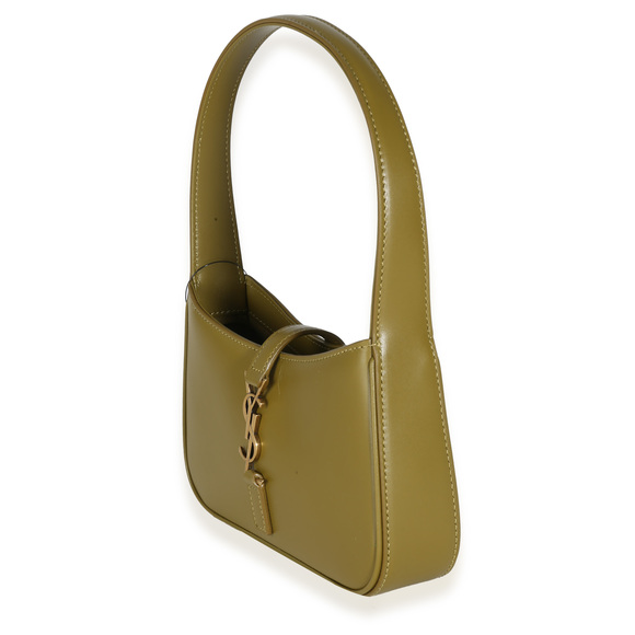 Saint Laurent Olive Smooth Calfskin Mini Le 5 À 7 Hobo - Picture 3 of 4
